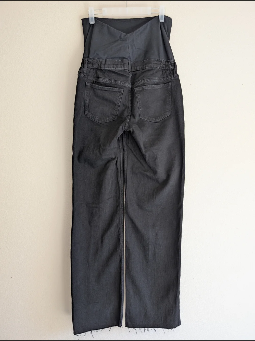 NWT Mango Maternity wide leg jeans Size 6 - Picture 4 of 14